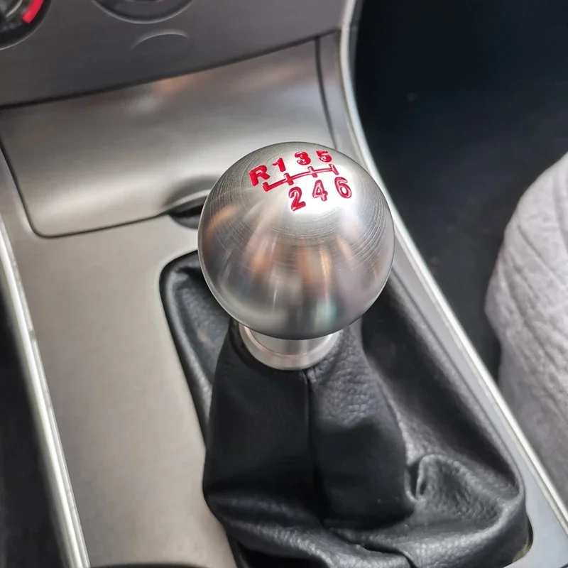 Car 6 Speed Manual Alloy Gear Shift Knob Shifter Handball For MAZDA 3 5 6 8 Axela Atenza MX-5 MX5 RX-8 CX-5 CX5 CX-7 CX7 CX-9