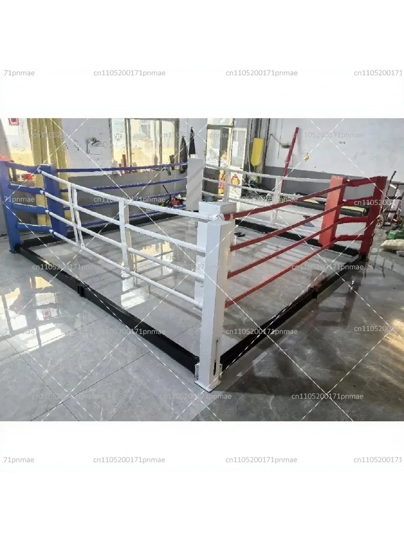 Foldable Boxing Ring Portable Easy Setup Space Saving Quick Storage High Load Bearing Movable