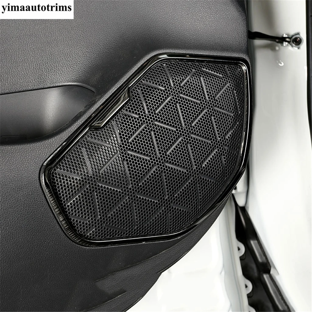 Gear Shift Panel / Rest Pedal / Window Lift / Speaker / Water Cup Cover Trim Accessories For TOYOTA RAV4 RAV 4 XA50 2019 - 2024