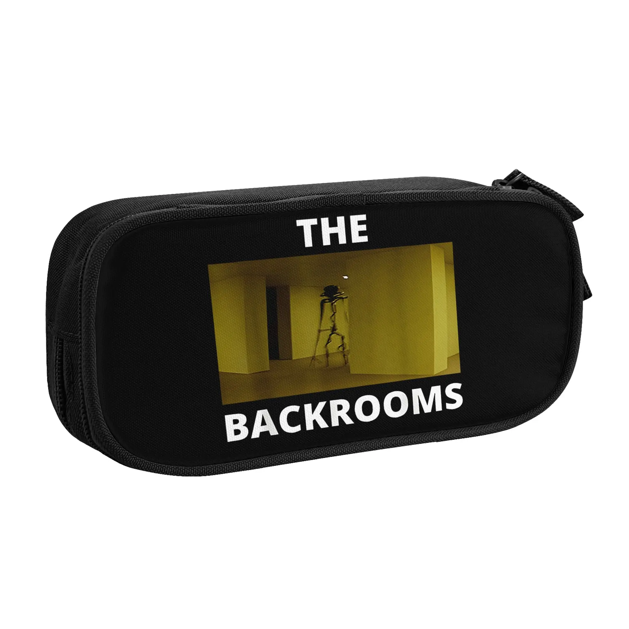the backrooms 2026 movie Pencil Cases Cute   Pen Holder Bag Student Large Storage Students School Gift Pencilcases