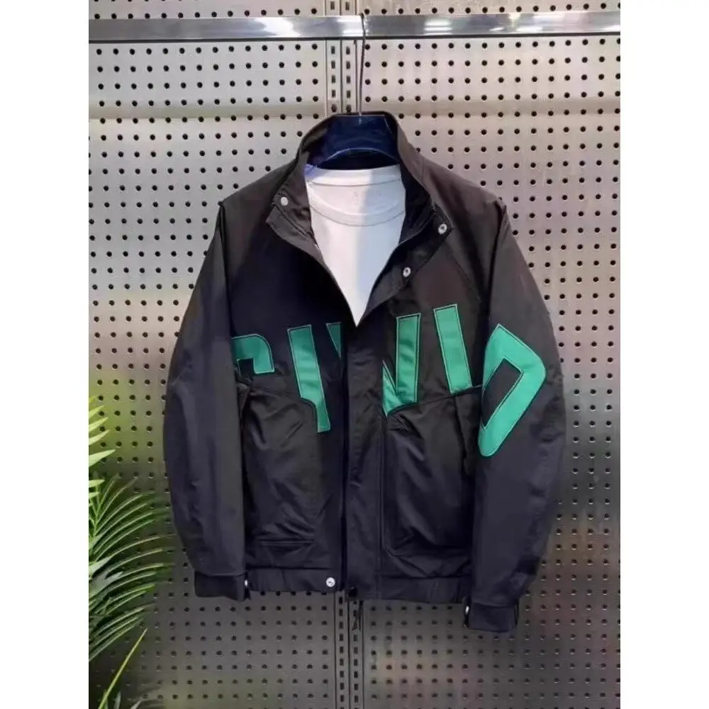 

Мужская куртка Sli Slim Fit, модная цветная блузка с воротником-стойкой, весна-осень, модная городская мужская одежда, верхняя одежда, антистатическая...