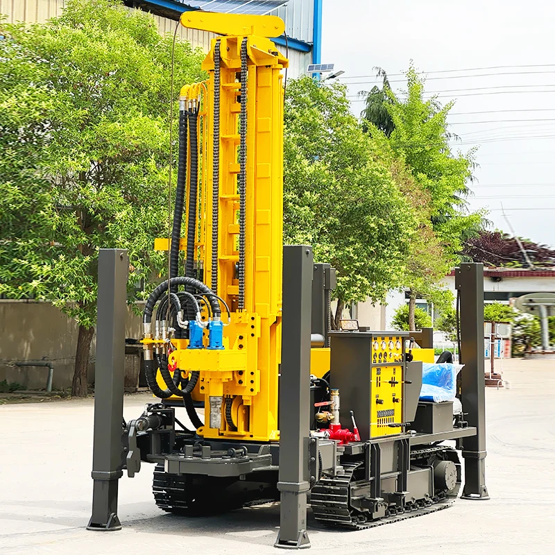 

Индивидуальная гибкая мобильная дрель длиной 300 м, пневматическая дизельная буровая установка для глубоких скважин премиум-класса