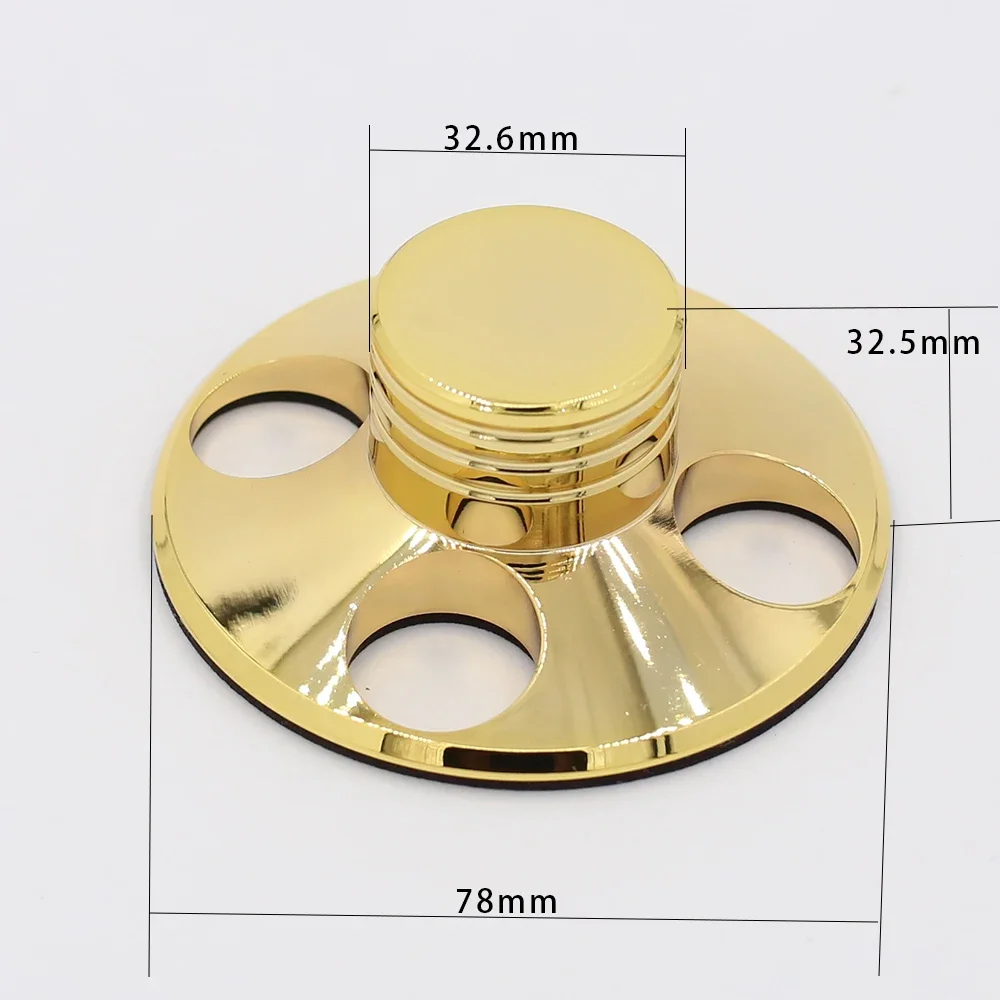 Hi End Aluminium Alloy Material Universal LP Vinyl Turntables Metal Disc Record Weight Stabilizer Audio Player Part Accessories