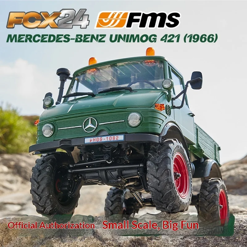 FMS 1/24FCX Serie Off-Road Allradantrieb RC Kletterauto Ferngesteuertes elektrisches Simulationsmodellauto Spielzeug Perfektes Geschenk