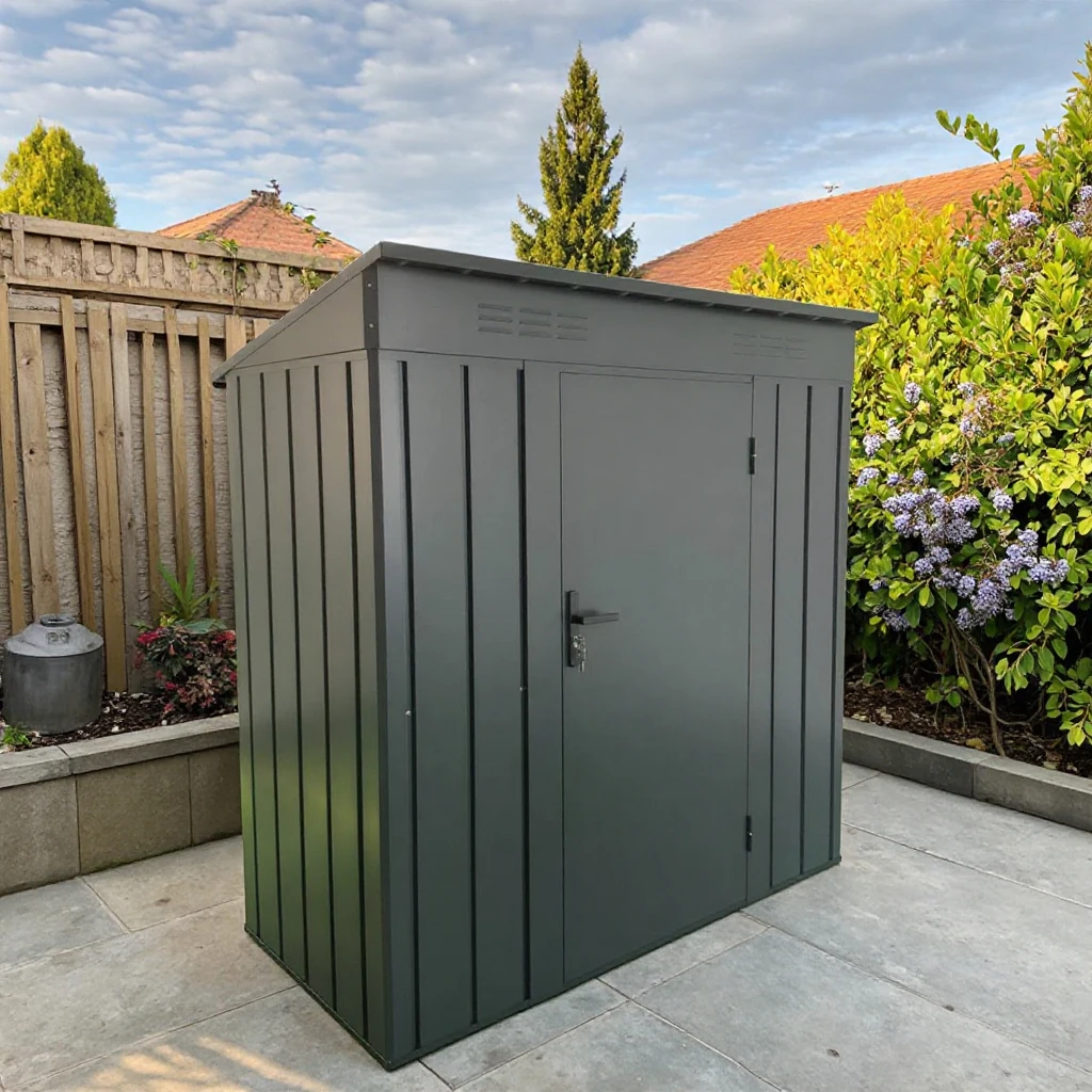 

Small Heavy-Duty Garden Shed Lock Modern Design Metal House Tool Storage Portable Power Coated Galvanized Wood Steel Patio Car