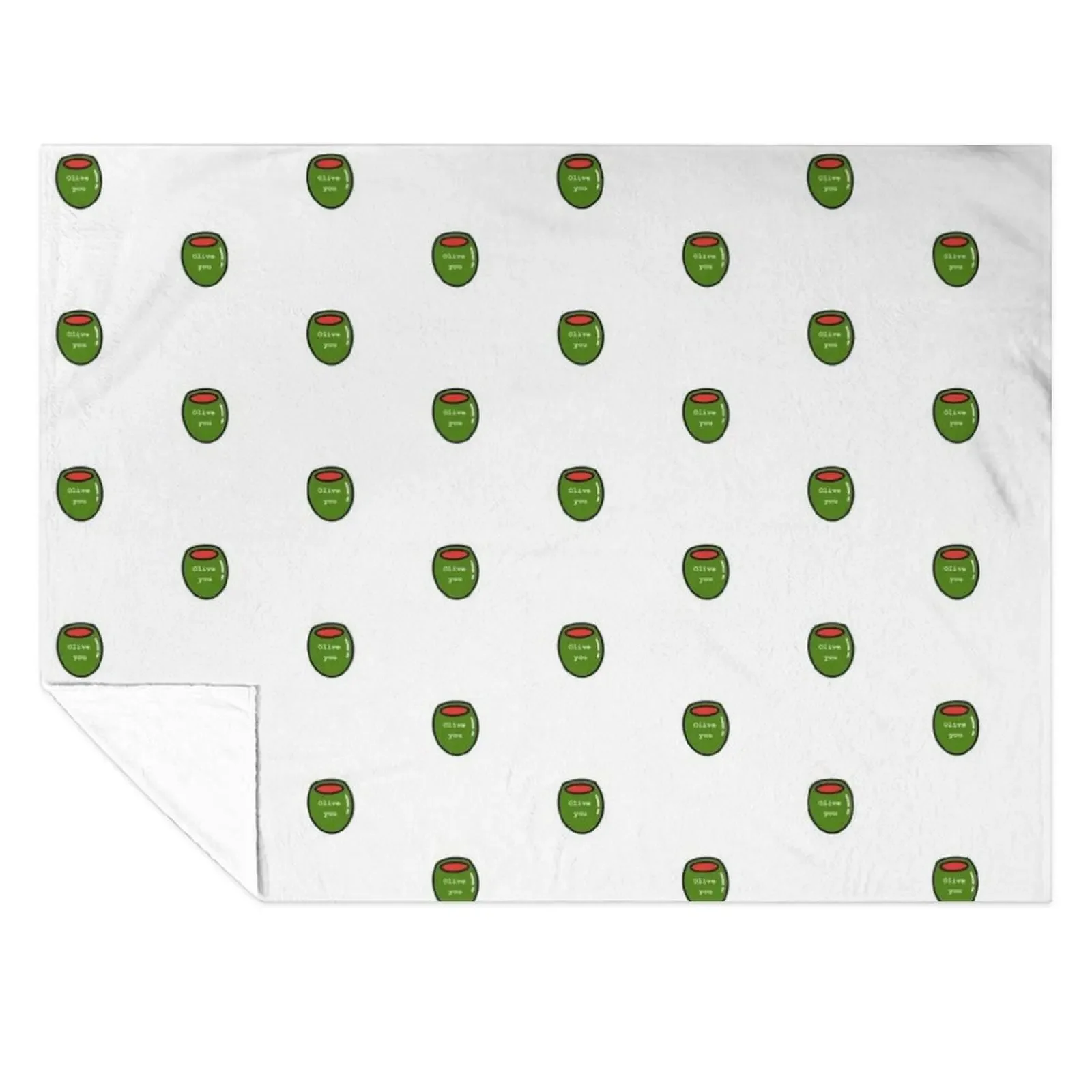 

Olive you Throw Blanket Custom For Sofa Thin Bed linens warm for winter Blankets