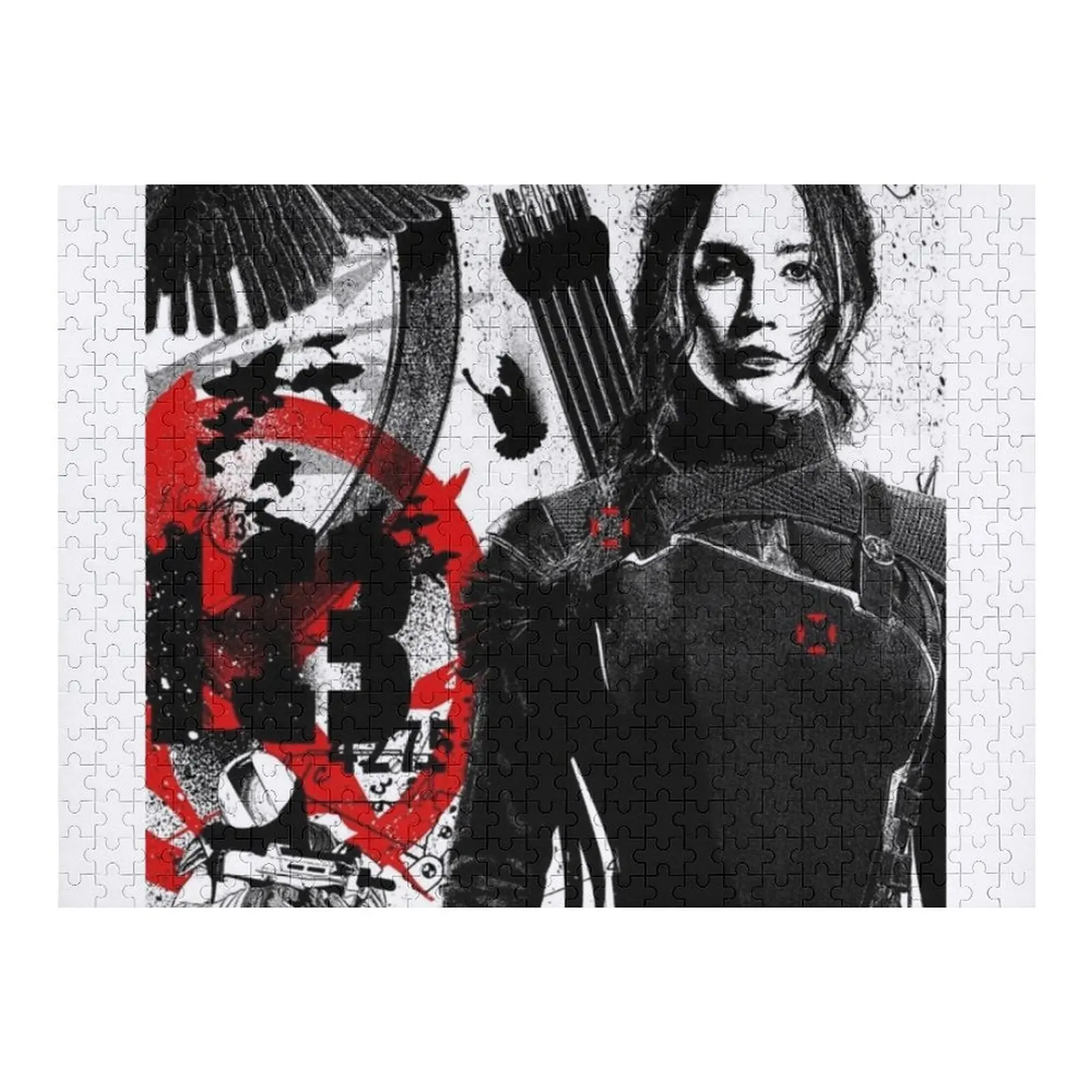 

The Hungers Games Portrait Jigsaw Puzzle Wooden Compositions For Children Christmas Toys Toys For Children Adult Wooden Puzzle