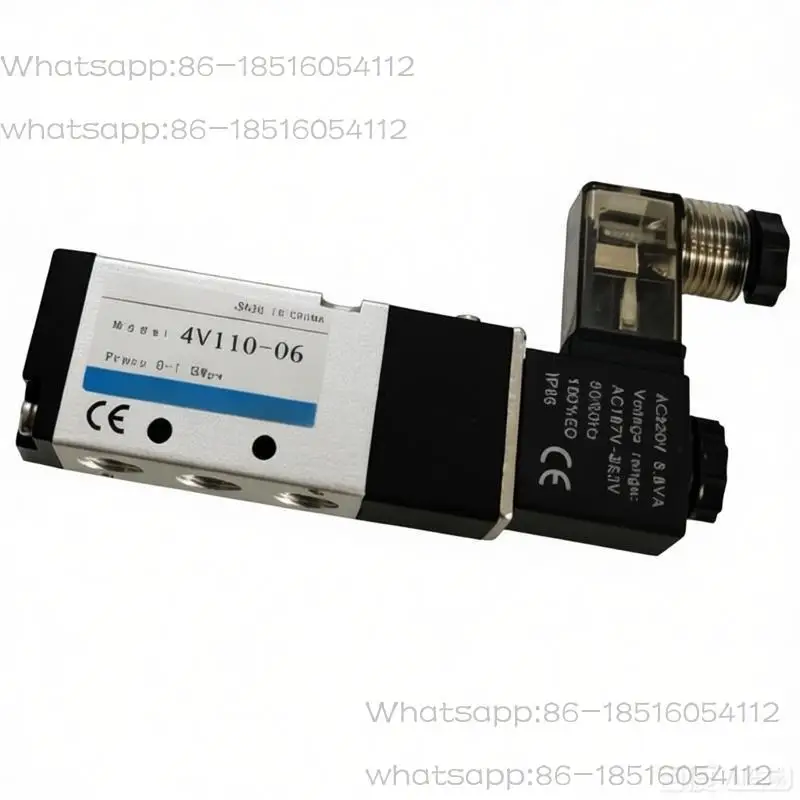 （1pcs）Solenoid valve K4V210-08 K4V310-10 K4V410-15 two-position five-way directional valve