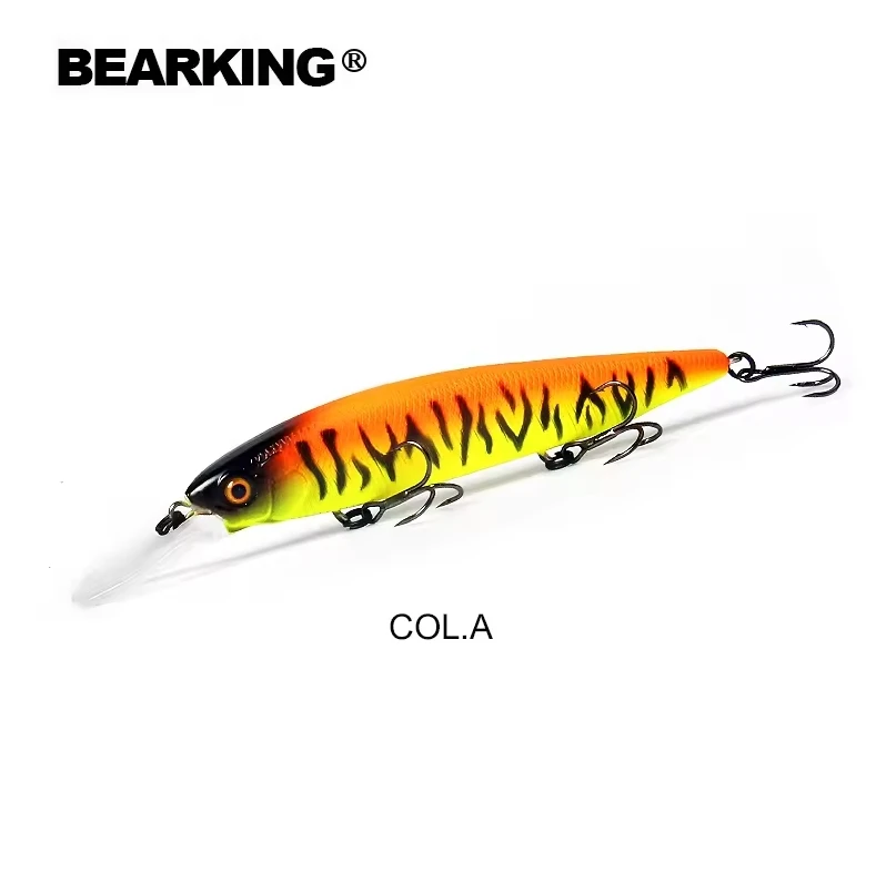 Bearking M116  115mm 18g new arrival slowly floating Fishing Lures Artificial Bait Predator Tackle jerkbaits for pike and bass view 6