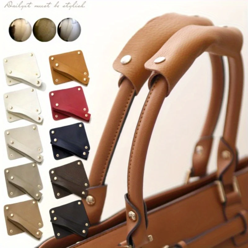 2 Stücke Ledertasche Hebehandschuhe Gepäckzubehör Griff Handschuhe Gepäck Spurstange Ledertasche