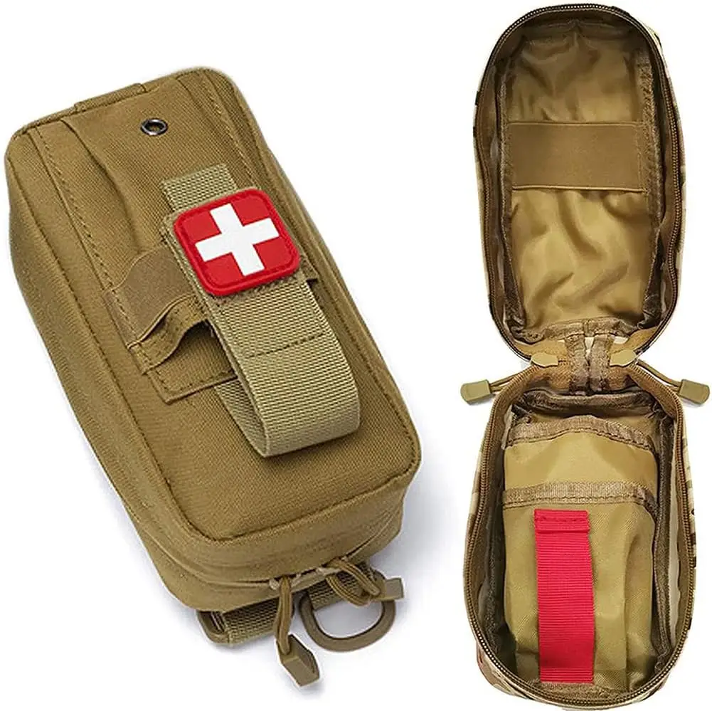 

Molle EMT Tactical Medical Pouch Outdoor Survival First Aid Pouch Tourniquet Holder Hunting Camping Utility Emergency Pouch Pack