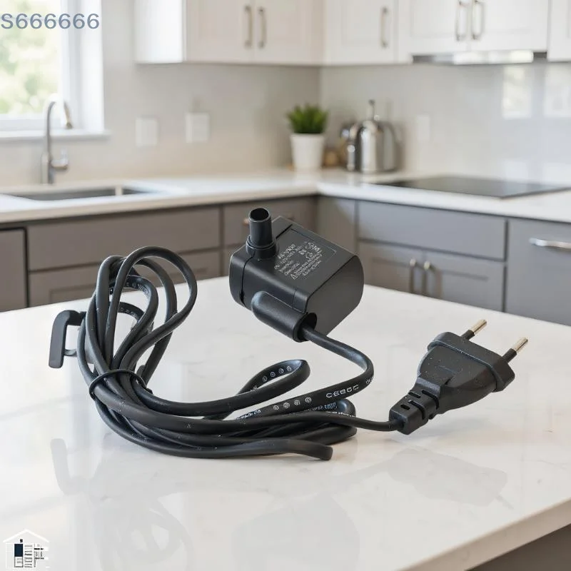 Европейская вилка 220–240 В, ультра-тихий мини-погружной водяной насос, идеально подходит для аквариума, аквариума, настольных фонтанов, упаковка из 1/2 шт.