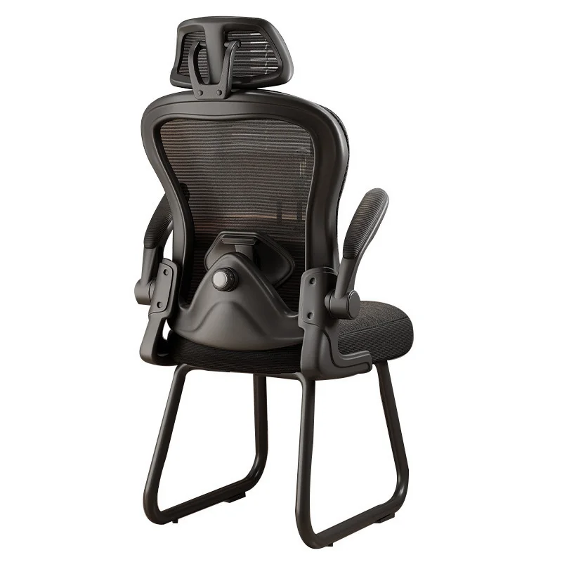 

Регулируемые дышащие сетчатые офисные компьютерные стулья с арочными фиксированными ножками, удобный домашний игровой стул с поясничной поддержкой, геймерский настольный стул