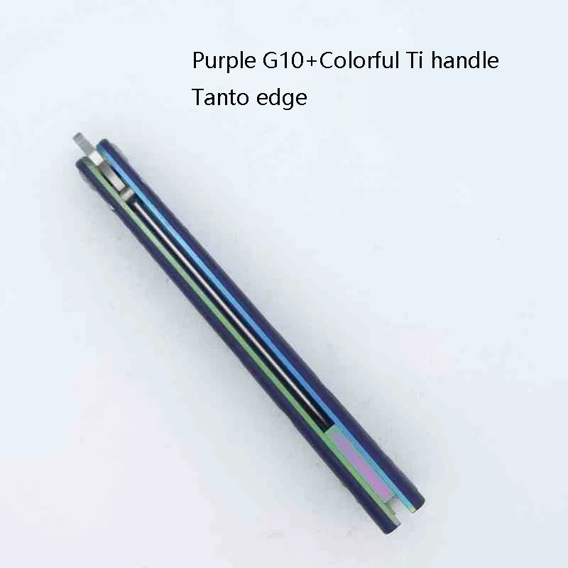 TITUS Rep Replicant G10 + титановая ручка VG10 Система втулок лезвия Tanto Карманный инструмент EDC