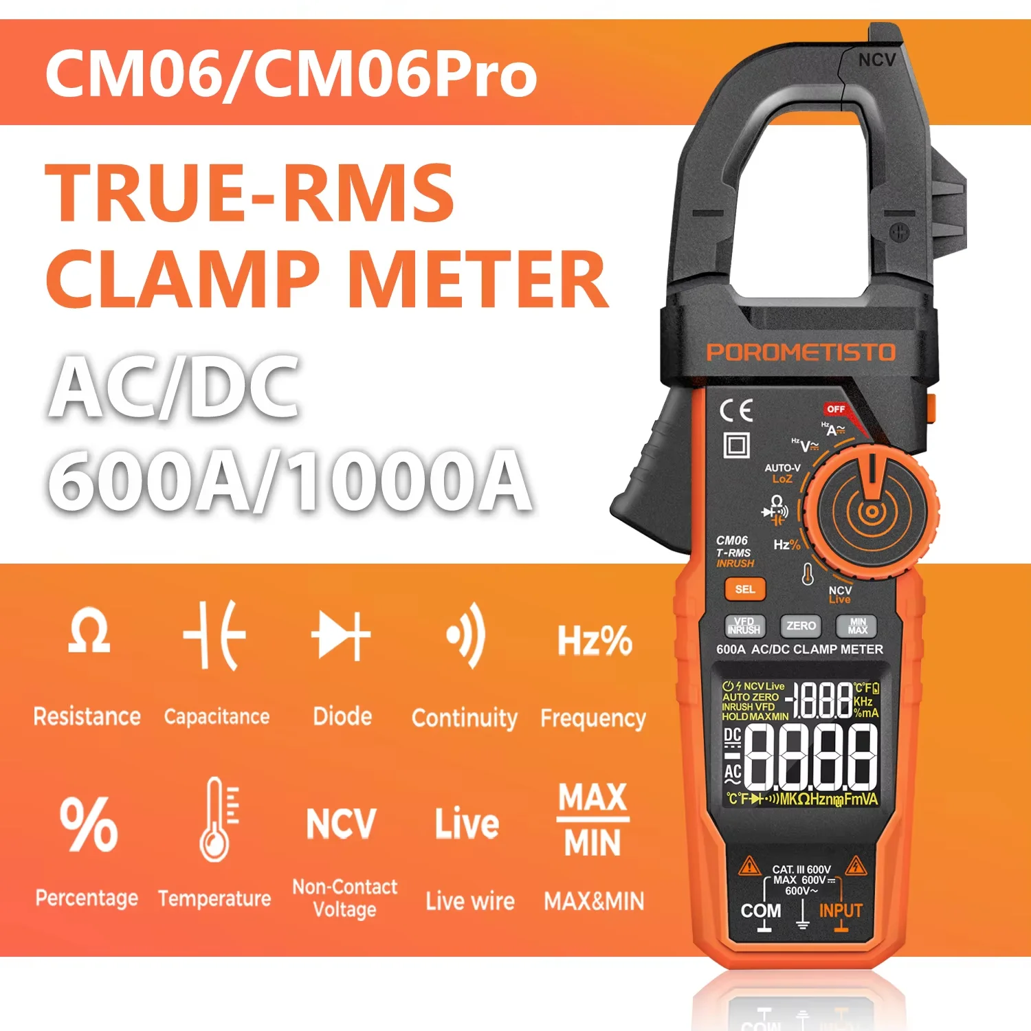 Ac/Dc Digital Clamp…