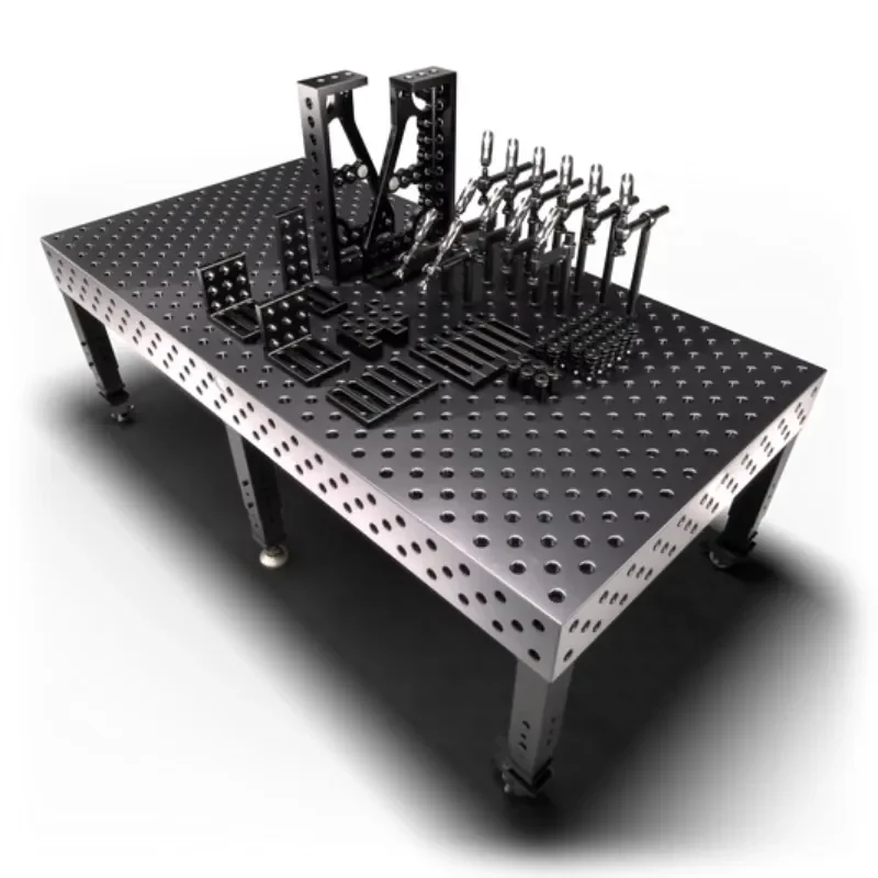 FangRui Made in China Premium Customized 3D 1500*3000*200MM Welding Table With Cast Iron Platform Fixtures Manufacturer Sales