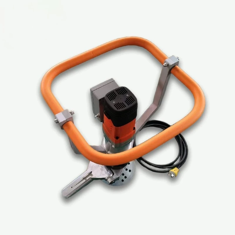 

- Mini handheld electric pile driver, ground anchor installer, fence spiral