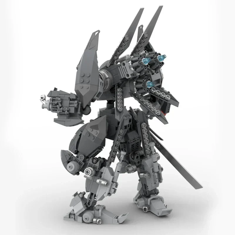 الثقيلة اعتراضية نموذج Moc قوالب بناء Outrider فارس التكنولوجيا وحدات كتل هدايا عيد الميلاد اللعب لتقوم بها بنفسك مجموعات الجمعية