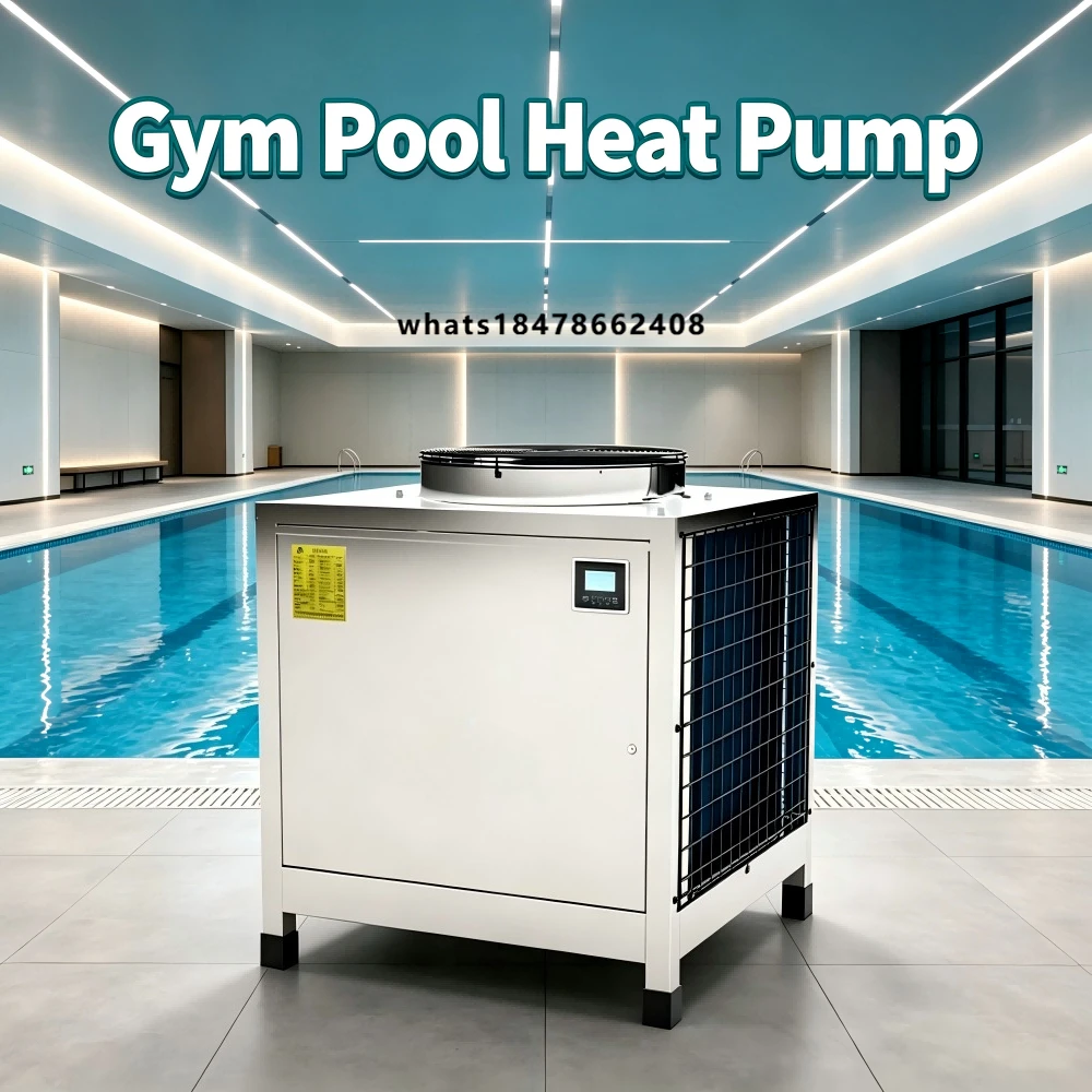 IoT Remote Control 5HP Mini Pool Heat Pump Full DC Inverter Air Source Heater for Small Aquaculture Water Tank