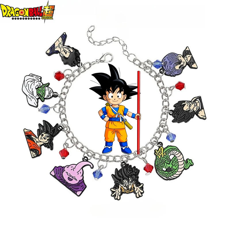 Pulsera de Dragon Ball de dibujos animados de Anime, accesorios periféricos creativos de dibujos animados de Anime clásico, regalos decorativos para necesidades diarias