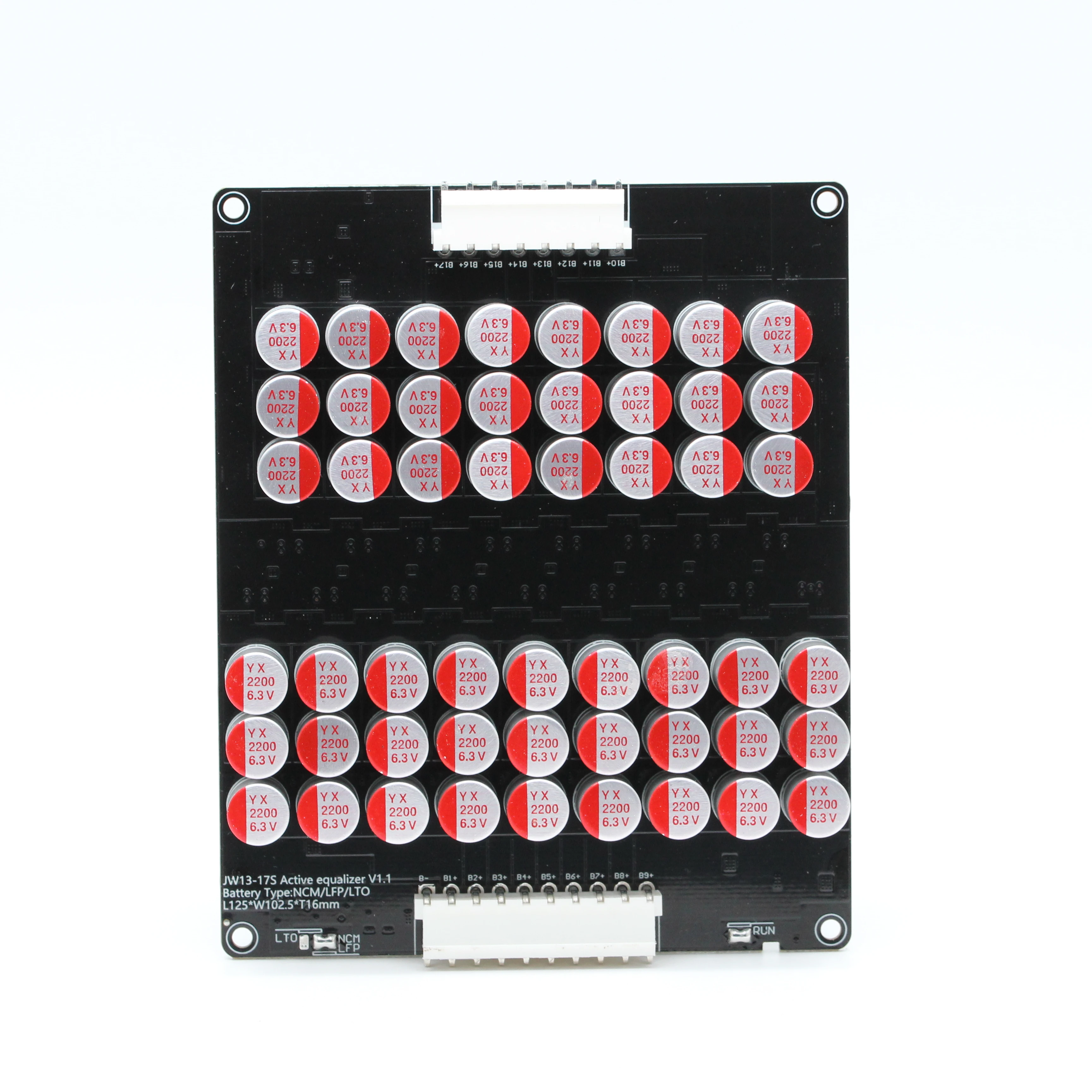 12-16s 5A Balance Li-ion Lifepo4 LTO Lithium Battery Active Equalizer Balancer Board Capacitor BMS 12s 13s 14s 15s 16s