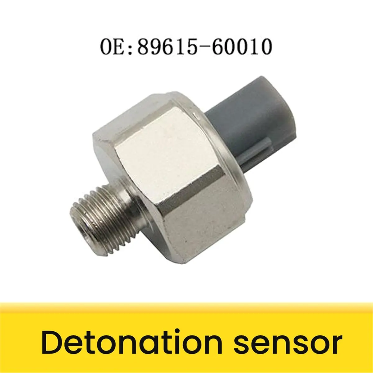 # Peças e Acessórios Automotivos 89P, NOVO Sensor de Detonação para Toyota Landcruiser FZJ80 FZJ75 FZJ100 105 (Prata)