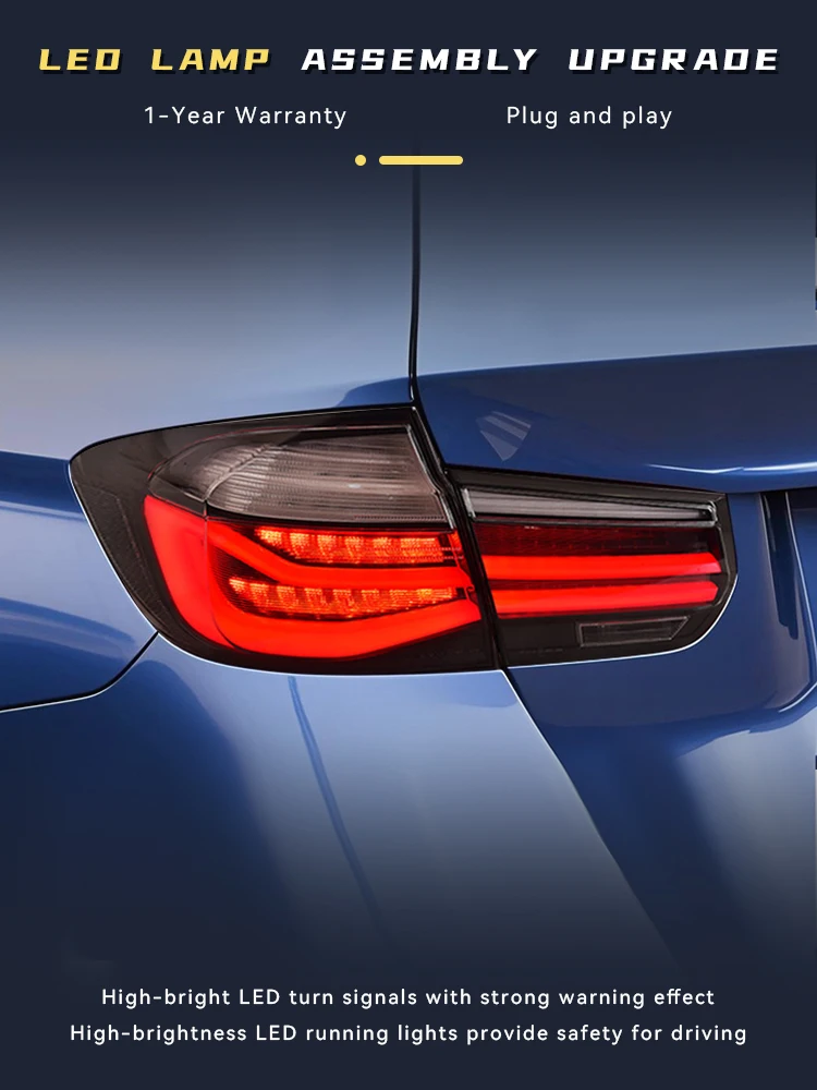 Car Stuff Taillight Styling FOR BMW 3 Series F31 2013-2018 Tail Light DRL Rear Lamp LED Bulbs Configure Auto Tools Accessories