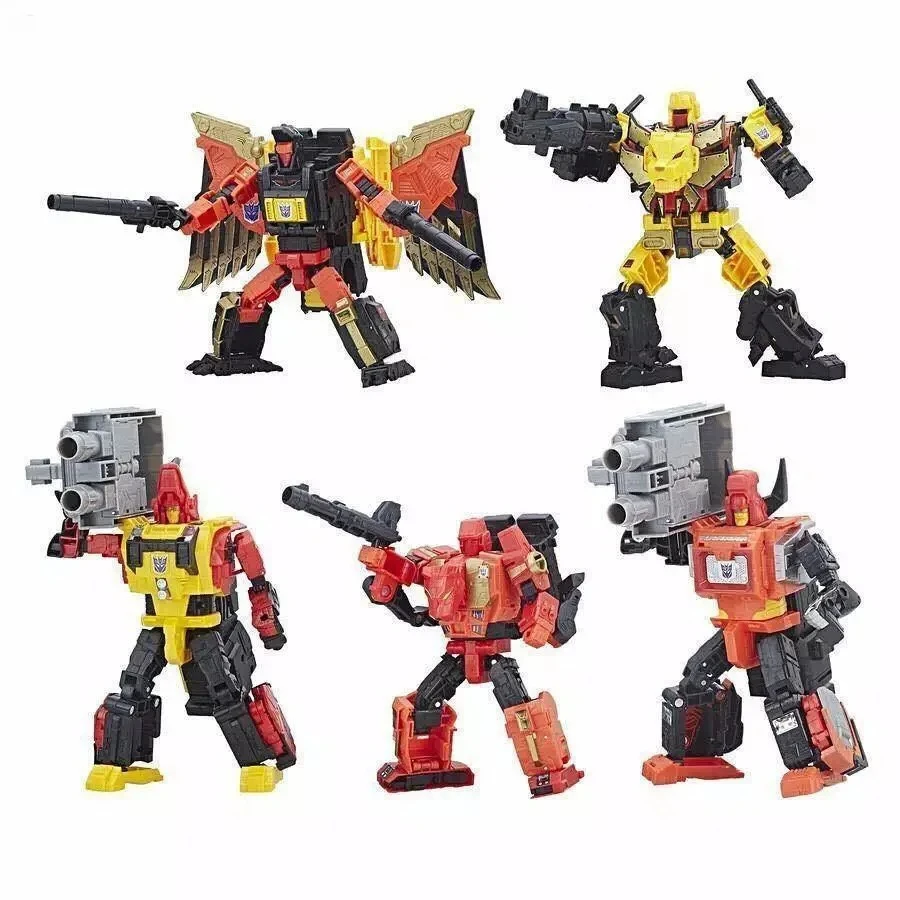 [in-stock] Hasbro Transformers Power of The Primes Generations Titan Class Pp31 Predaking Action Figure Gift Collection