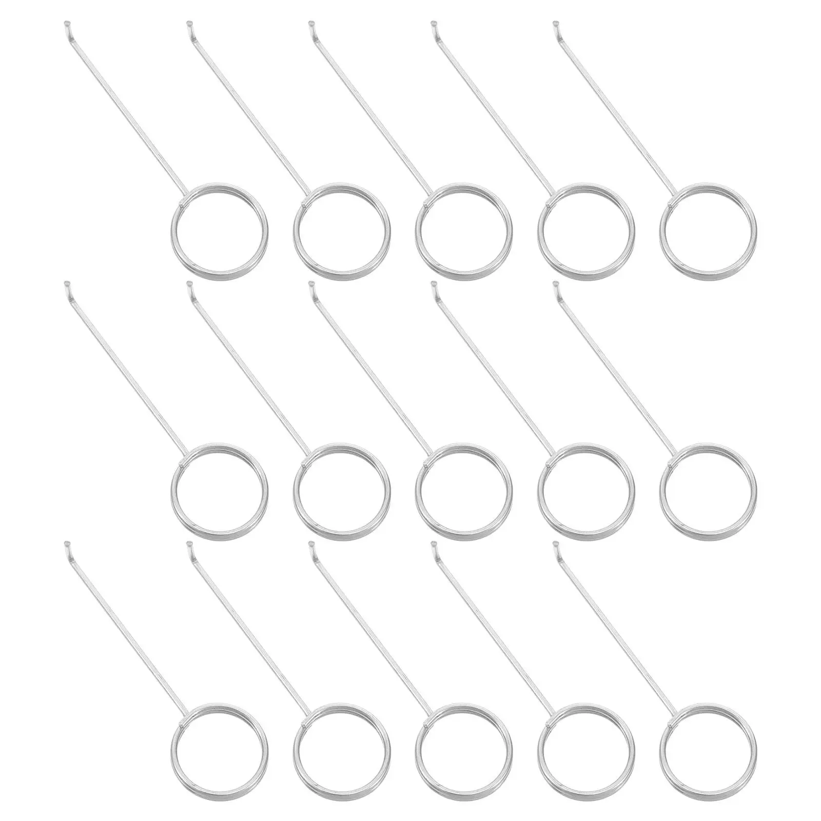 

50Pcs Stainless Steel Drain Key Strong Lifting Hook Shower Drain Unclogging Tool Hair Removal Grate Puller Shower Water Key