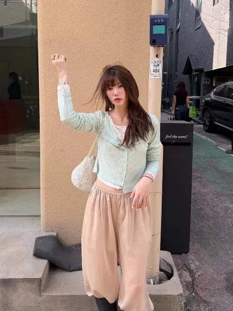 

Casual Lightweight Knitted Ceiling Air Conditioned Cardigan Women's Style Overdueflair26 New Fashion Slim Fit Summer Sun Prot...