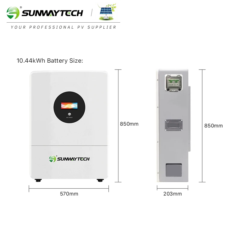 Paquete de baterías de litio solaire, almacenamiento solar, 48 voltios, 51,2 v, 200ah