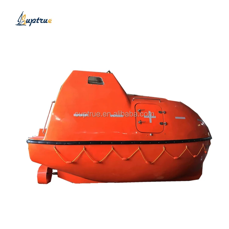 China suptrue ship totally enclosed lifeboat/rescue boat 23 person for sale