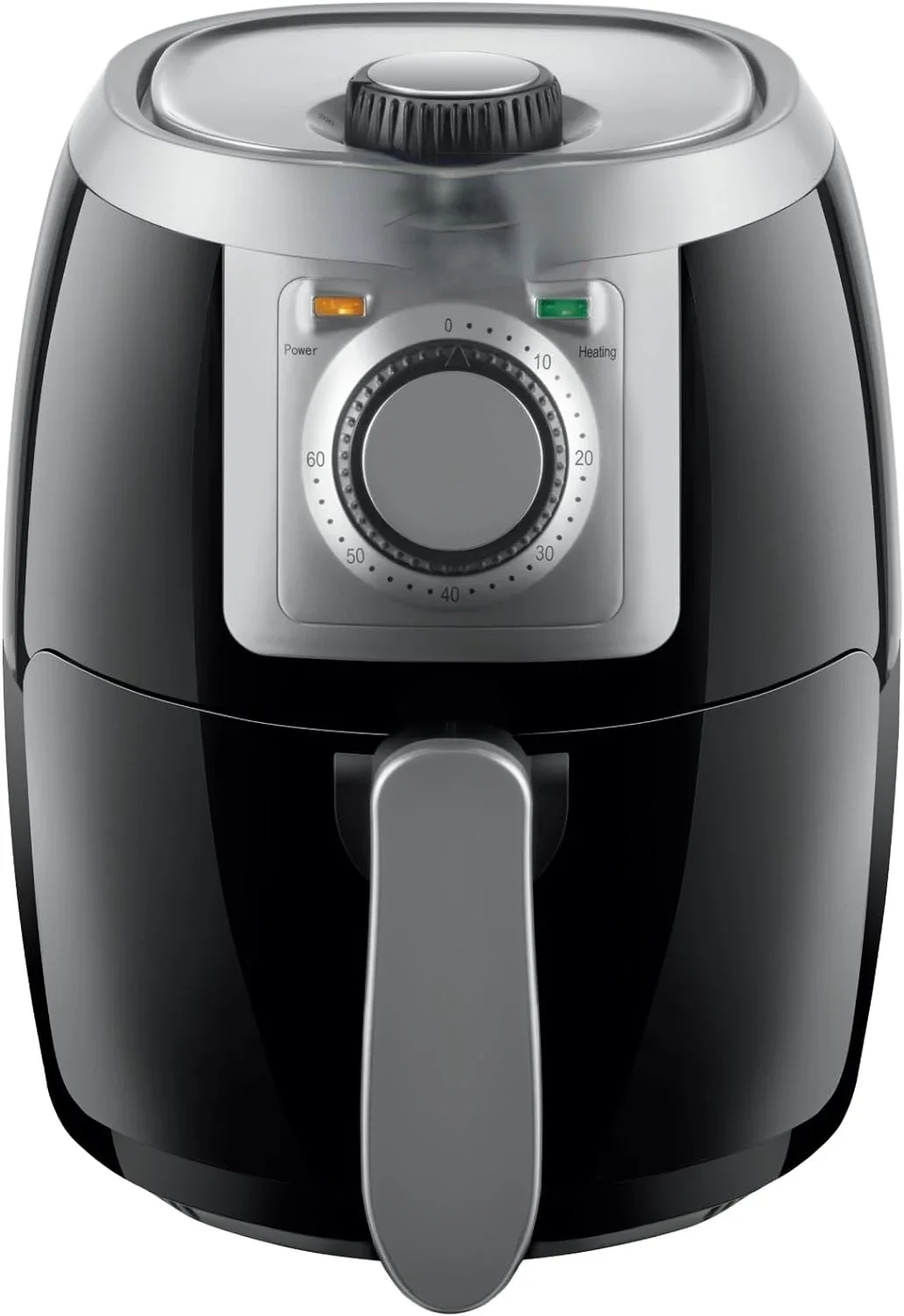 

Compact and Convenient 2 Qt Mini Digital Air Fryer - Nonstick Basket, Dishwasher Safe, Quick & Easy Meals - Space-Saving Kitchen