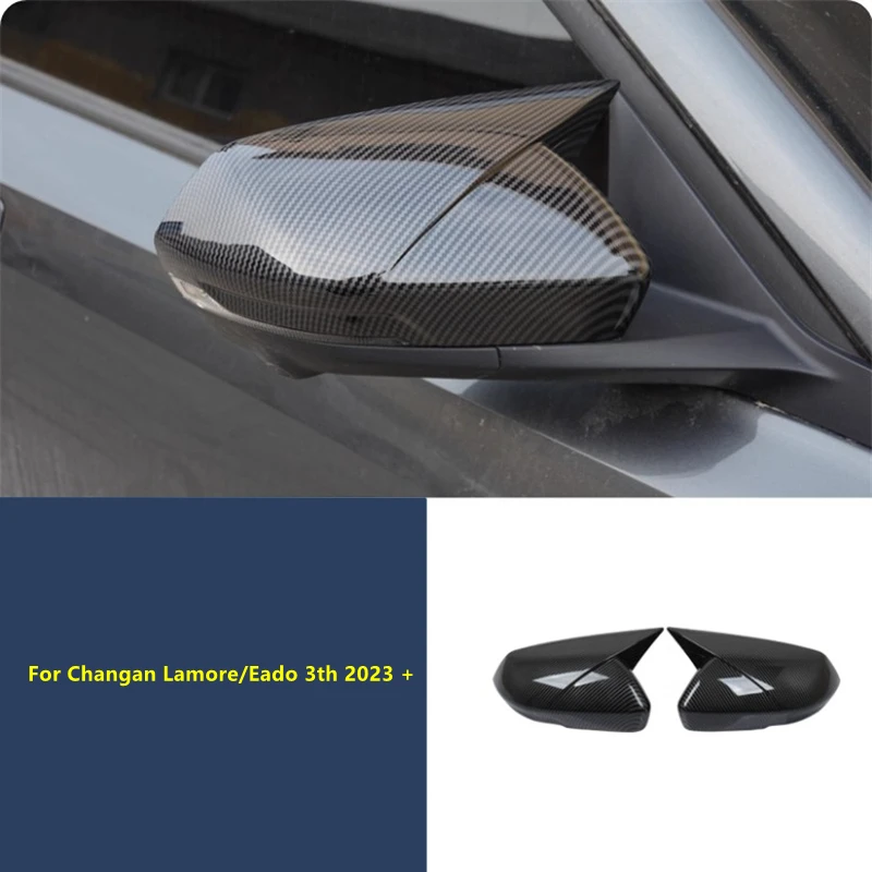 

Для Changan Lamore/Eado 3th 2023 + автомобильный стиль, крышка зеркала заднего вида, отражатель зеркала заднего вида, аксессуары, внешняя наклейка