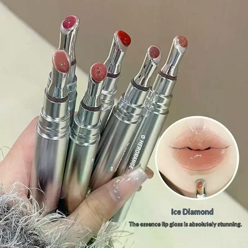 1 個 HERORANGE リップグロス 長時間保湿リップグロス、すべての肌タイプ向けのリップケア化粧品、バレンタインデーのギフト、誕生日ギフト