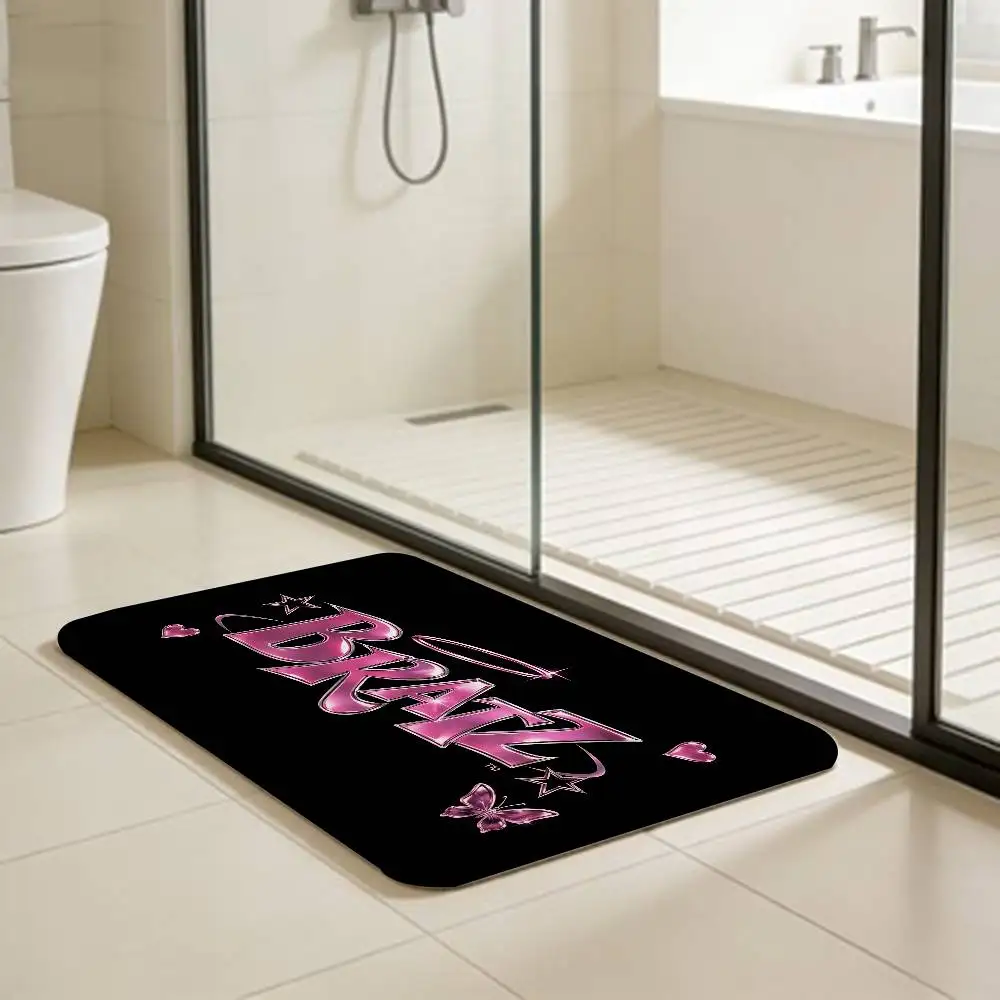 Cartoon B-Bratzs Kitchen Mat Kids Room Bedroom Decoration Balcony Anti-Slip Doormat Living Room Alfombra