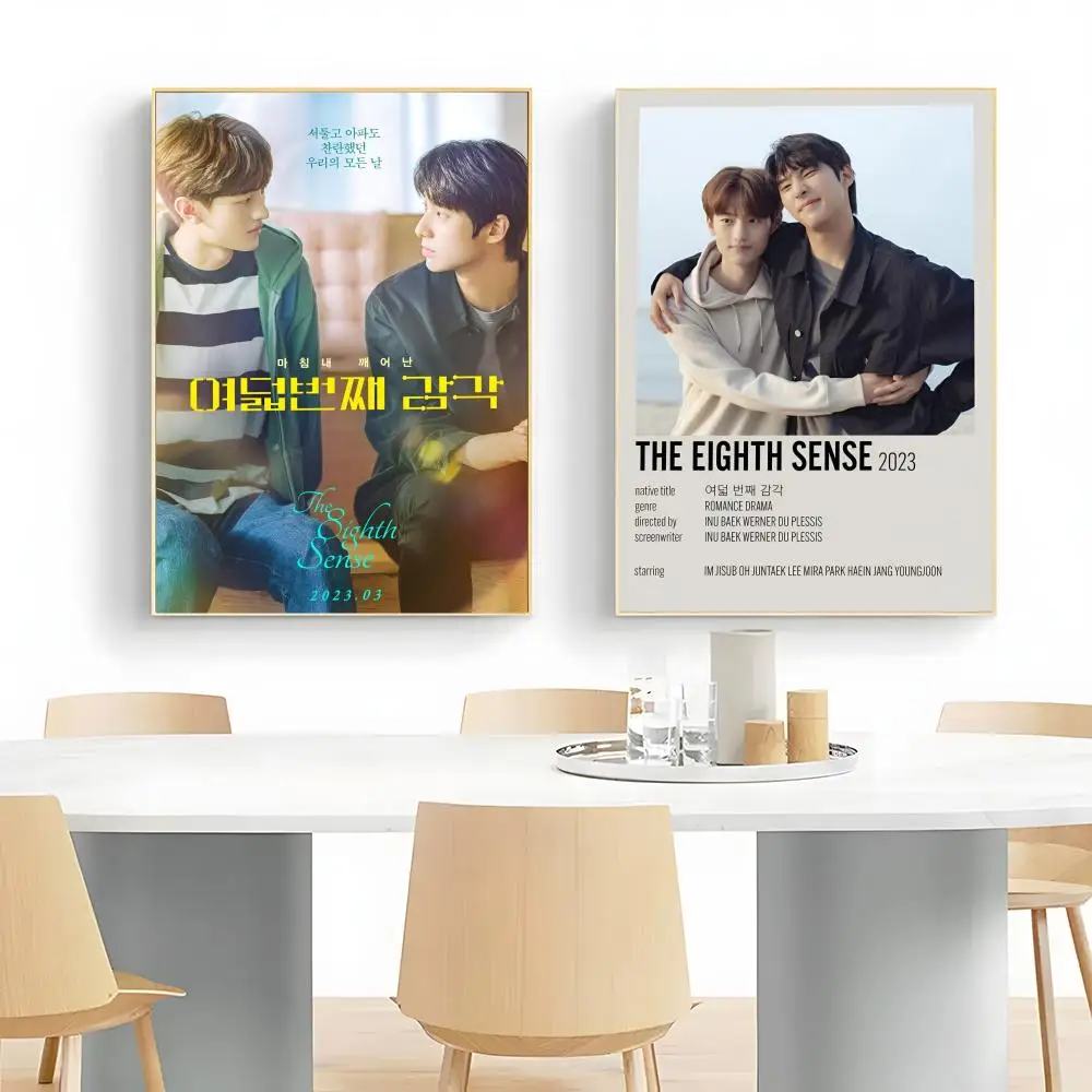 BL Tender Romantic Korean TV Series T-The E-Eighth Sense Poster Wall Art Print Poster Decorative Mural Home Decor Gift Unframed