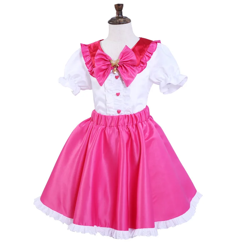 Новый корейский аниме Catch Teenieping, карнавальный костюм, платье для девочек, волшебная принцесса Роми, боевая одежда, комплект с юбкой, подарок на Хэллоуин для детей