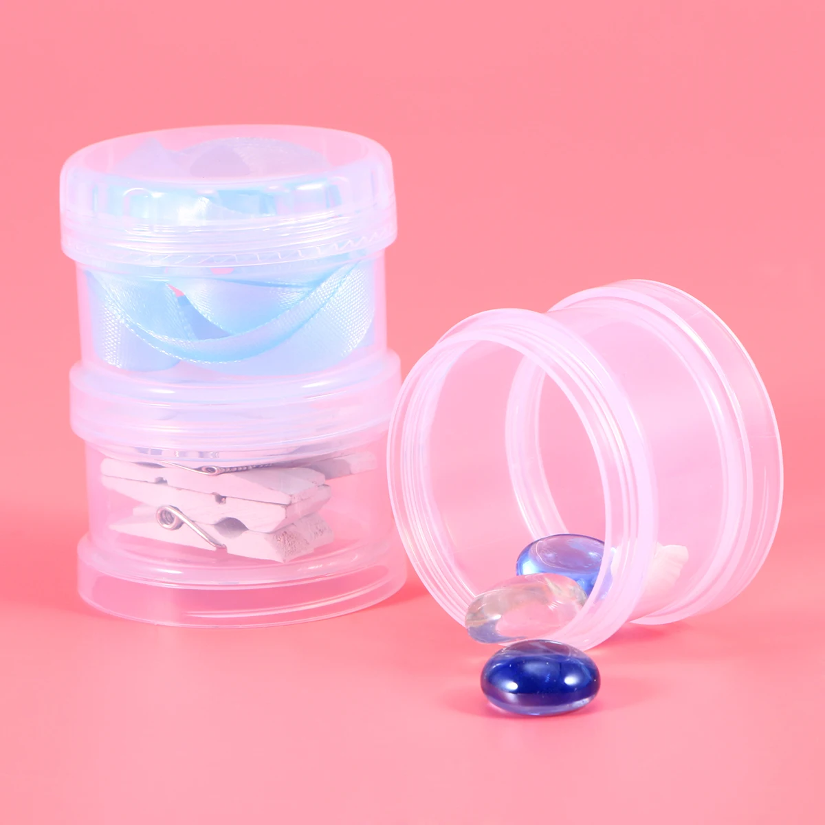 

7 Day Weekly Organizer Medicine Pill Box Large Compartments Travel Home Office Senior Use Plastic Dispenser Storage Holder