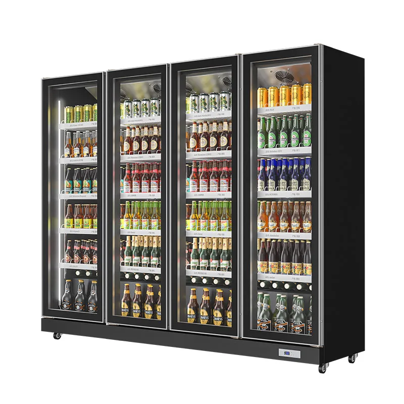 FOODLINE Campus Food Stall Display Chiller Dustproof Inner Air Duct Low Noise Compressor All Day Storage Gear