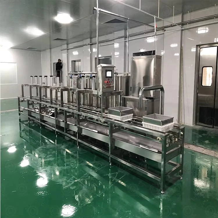 Energy Saving China Tofu Making Machine Good Performance Bean Curd Tofu Yuba Making Machine Tofu Production Line