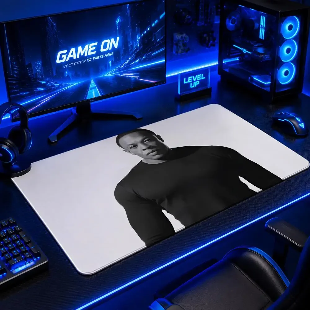 

Rap N-NN.W.AS Mouse Pad Gaming Mouse Pad Desk Mat Waterproof Non-Slip Rubber Base Stitched Edges Office