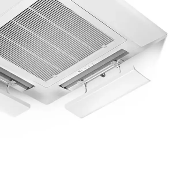 180 Degree Swivel Cassette Ac Deflector Strong Airflow Resistant Dual-joint Mechanism For Direct Exposure Avoidance