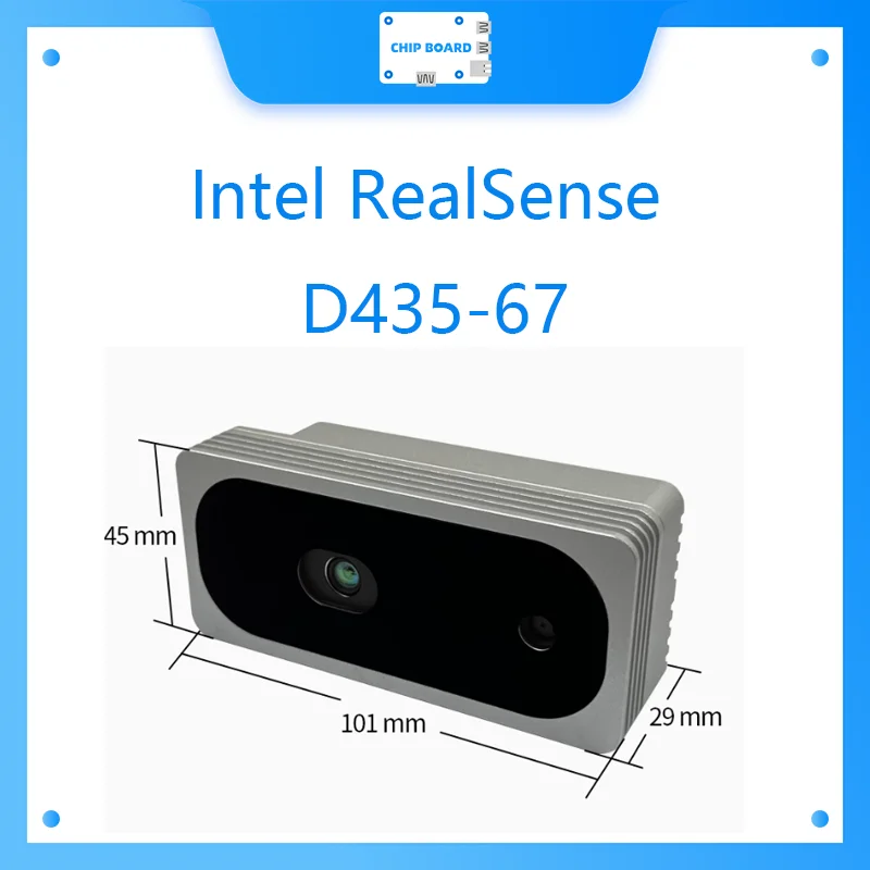 

Intel RealSense D435-67 binocular depth camera 3D camera modified to be waterproof and dustproof