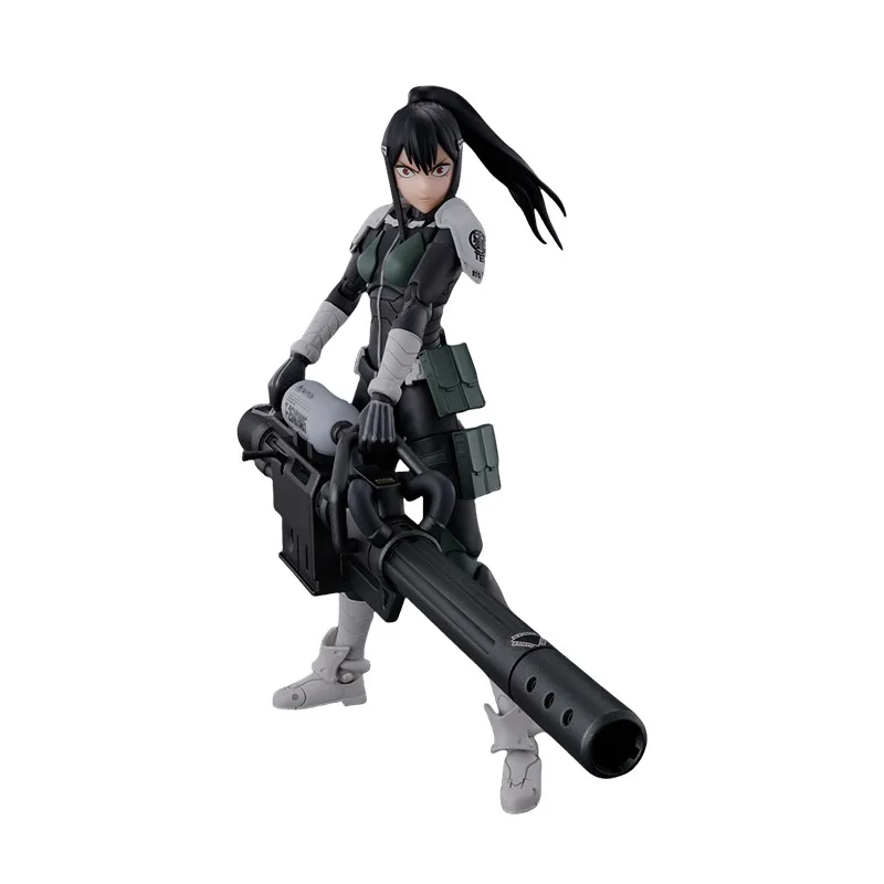 Original Genuine Bandai Anime KAIHU NO.8 MINA ASHIRO SHF Joints Movable Model Toys Action Figure Gifts Collectible Ornaments Kid