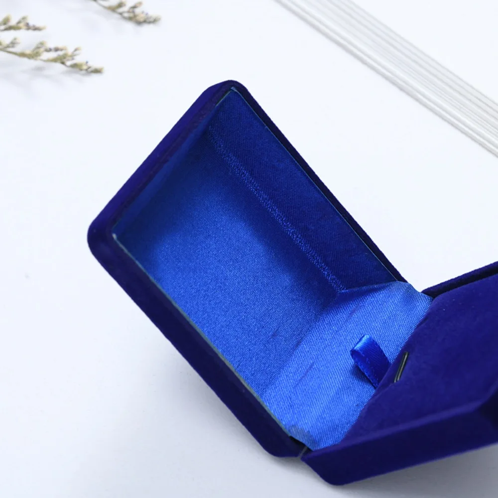 صندوق قلادة مخملي مجوهرات خاتم سوار قلادة صندوق عرض منظم مجوهرات حامل القرط حاوية تخزين المجوهرات #5