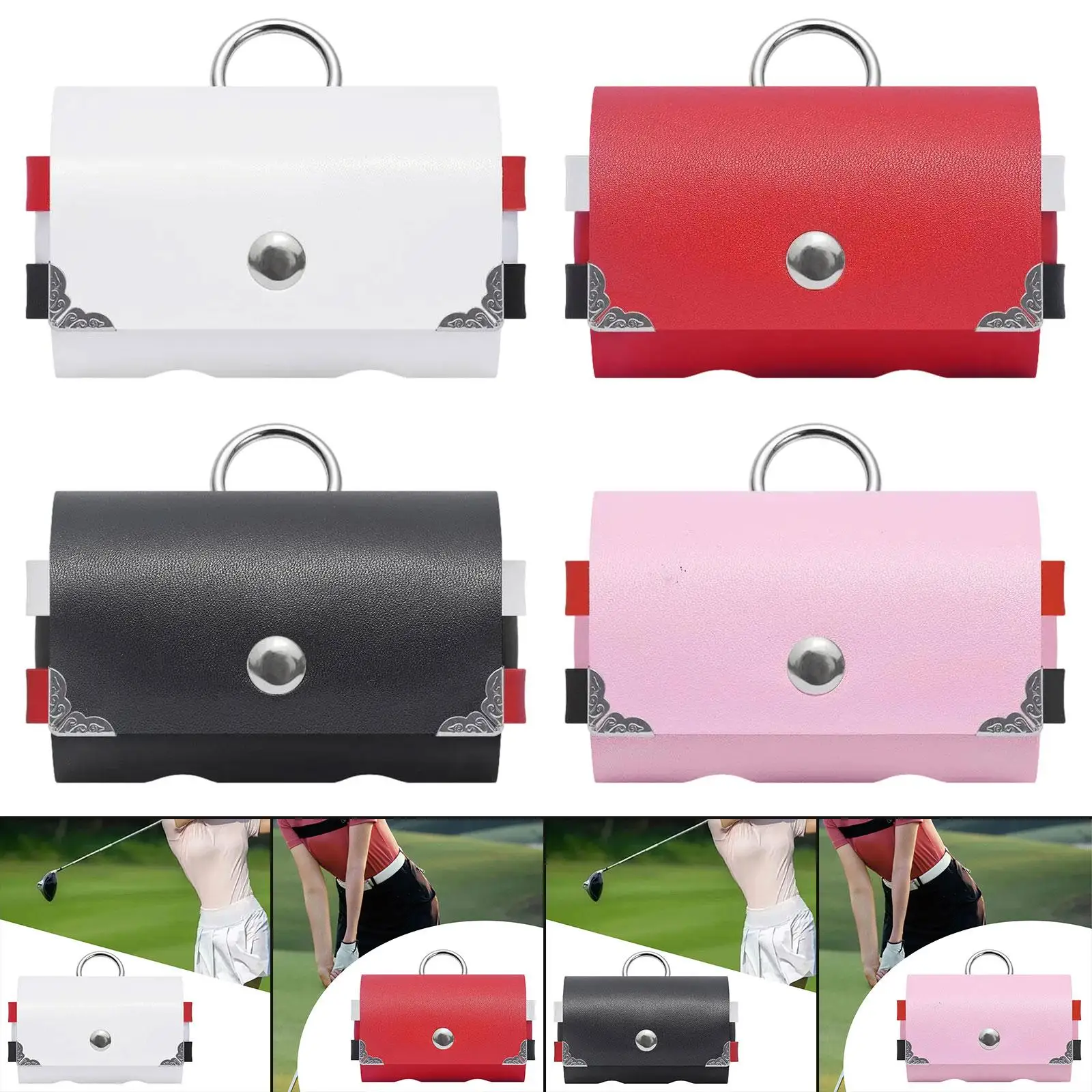 حقيبة الخصر المحمولة الملحقات حقيبة كرة الجولف للمبتدئين الرجال الممارسة