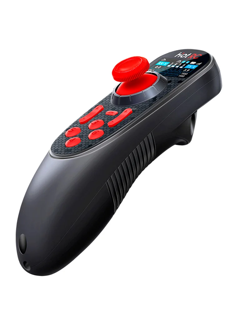 OTRC DS650 ラジオ送信機 6 チャンネル 300 メートル 2.4CHZ リモートコントローラー内蔵 1500mAh F-06A レシーバー付き RC カーボートロボット用