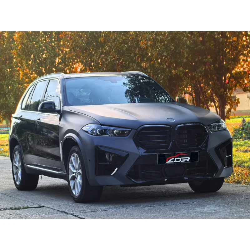 2024 New arrive bodykit for BMW X5 F15 2013-2018 modified to X5M G05 2024 year facelift PP  Aluminum material easy installemnt