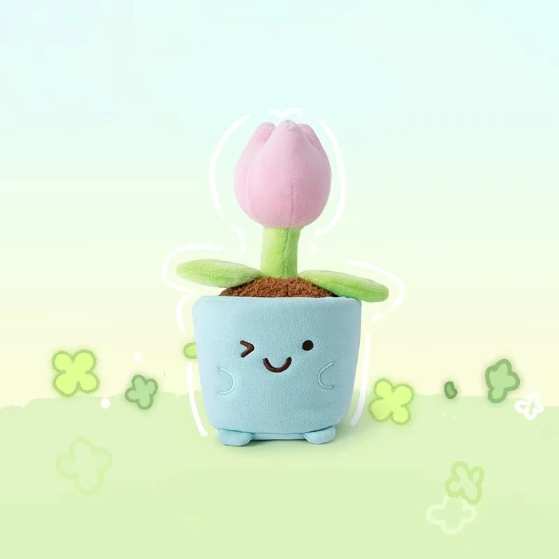 Simulation Potted Plant Plush Toy – a Creative, Cute and Soft Floral Decor Piece, Adorable Collectible Doll,  Birthday Gift.
